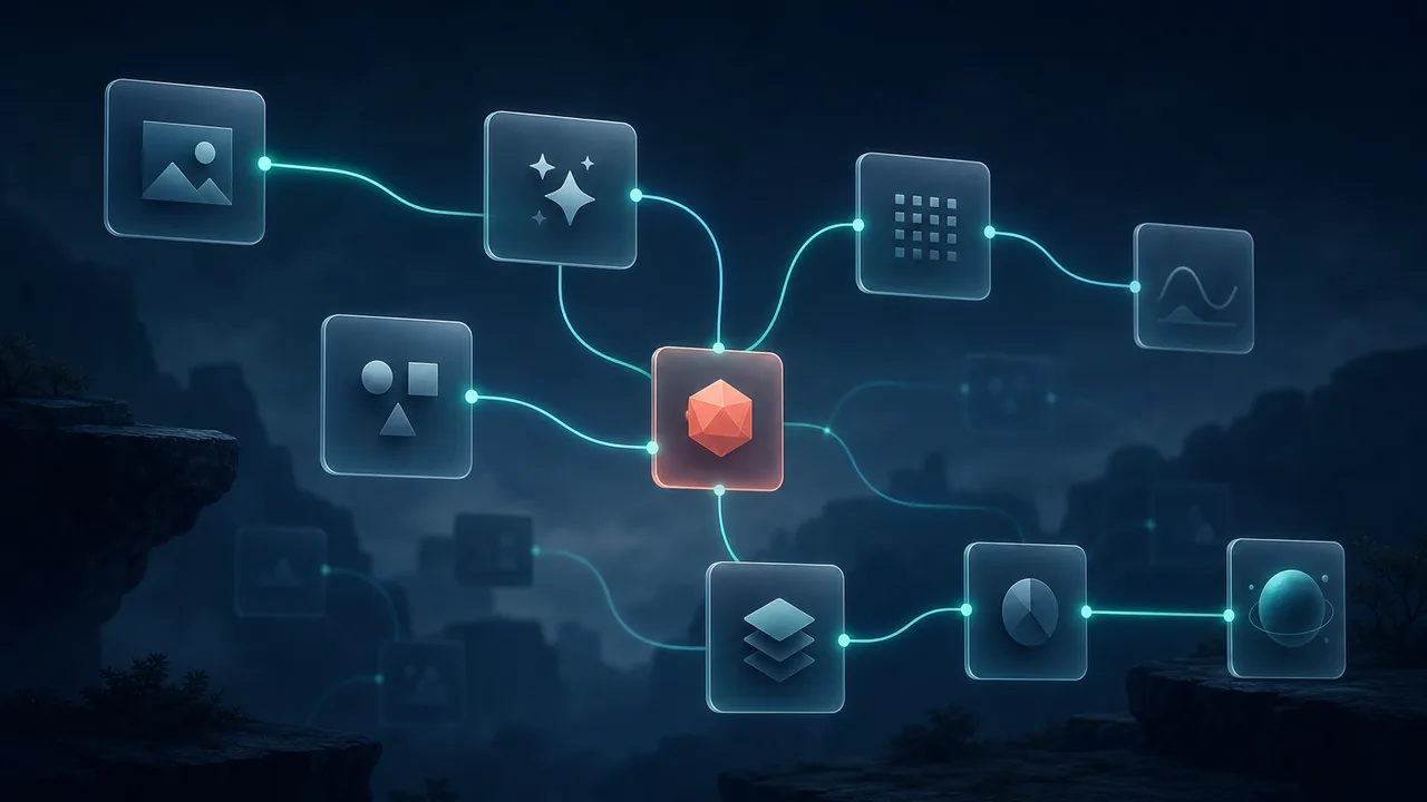 Illustration for: Remixing AI Workflows: Lineage, Forks, and Credit Where It Is Due