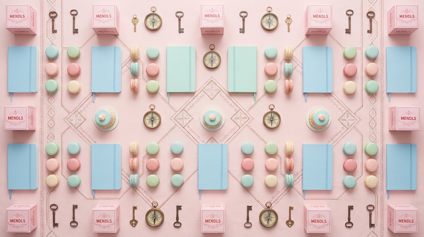 Symmetrical Pastel example